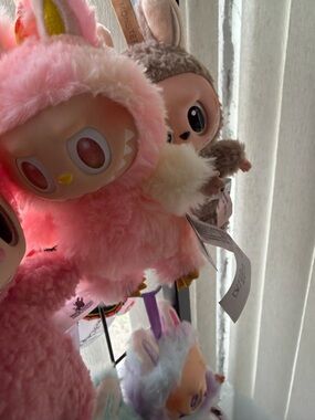 Plush Pink Bunny Kids Toy Doll - Cute Fluffy Character